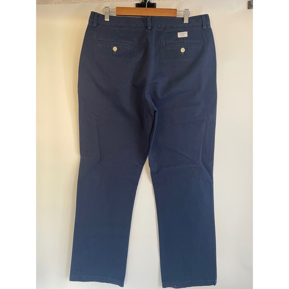Vineyard Vines by Shep & Ian Mens Navy Blue Chinos Pants Size 36 x 34 - Picture 2 of 4